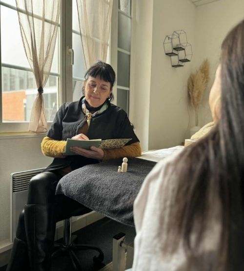 Moment de pause et de respiration intérieure